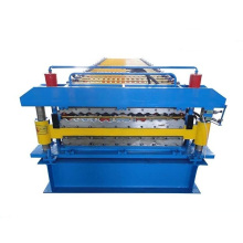 Machine de formation de rouleau à double couche (1000 mm de largeur), machine à perforer tôlerie